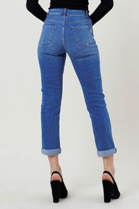 High waisted classic boyfriend Jean style 1886