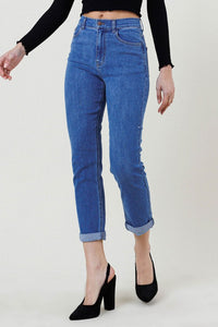 High waisted classic boyfriend Jean style 1886