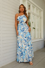 Load image into Gallery viewer, Cut Out Printed Maxi Dress