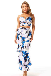 Floral Printed Matching Set