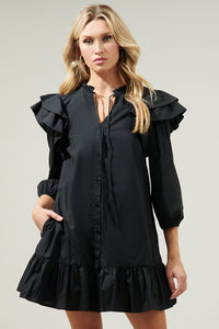 Sammy Ruffle Drop Waist Dress