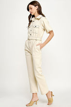 Load image into Gallery viewer, Cargo Top Stitch Jumpsuit