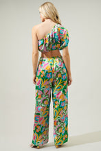 Load image into Gallery viewer, Lanai Tropics One Shoulder Jumpsuit