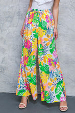 Load image into Gallery viewer, Wide Leg Tropical Pants