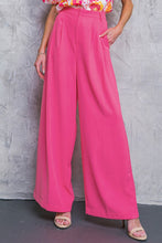 Load image into Gallery viewer, Wide Leg Pleated Pants