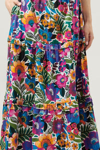 Santa Elena Ruffle Maxi Skirt