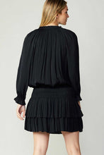 Load image into Gallery viewer, BEST SELLER- Contrast Long Sleeve and pleated Skirt Dress