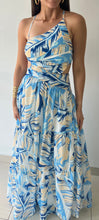 Load image into Gallery viewer, Cut Out Printed Maxi Dress