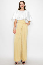 Load image into Gallery viewer, Satin High Waist Pleated Wide Pants