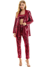 Load image into Gallery viewer, Hot Chili Sequin 3 Piece Set