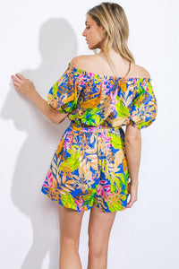 Off Shoulder Playful Romper