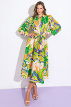 Load image into Gallery viewer, Whimsical Button Down Midi Dress