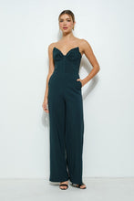Load image into Gallery viewer, Strapless Structured Sweetheart Neckline Jumpsuit