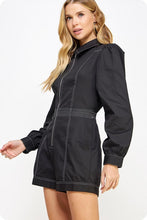 Load image into Gallery viewer, Stitched Long Sleeve Romper