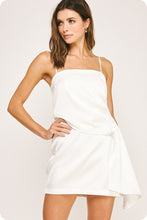 Load image into Gallery viewer, Draped Pleat Detail Corset Mini Dress