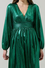 Load image into Gallery viewer, Tasha Metallic Maxi Dress