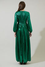 Load image into Gallery viewer, Tasha Metallic Maxi Dress