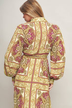 Load image into Gallery viewer, Baroque Maxi Dress