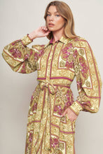 Load image into Gallery viewer, Baroque Maxi Dress