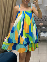 Load image into Gallery viewer, Pleated Dolly Mini Dress