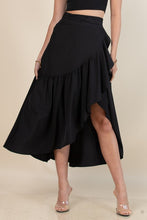 Load image into Gallery viewer, Solid Wrap Around Skirt