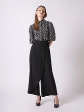Load image into Gallery viewer, Side-Wrap Wide Leg Pants