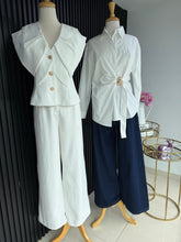 Load image into Gallery viewer, GRACIA-Flutter Vest &amp; Pant Set