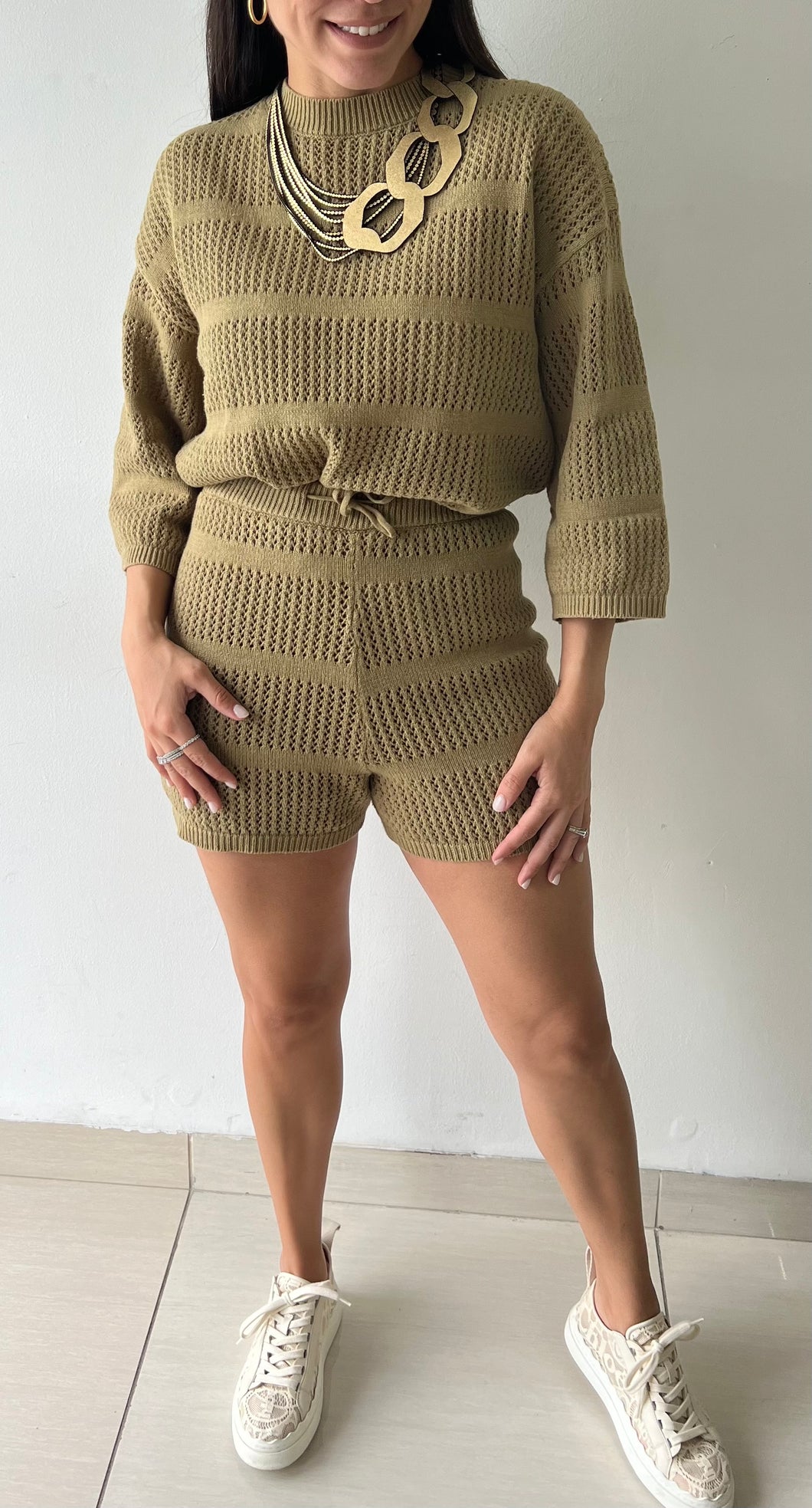 Long Sleeve Sweater Set