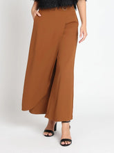 Load image into Gallery viewer, Side-Wrap Wide Leg Pants
