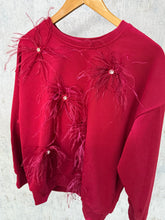 Load image into Gallery viewer, Gem and Feathers Jolly Sweater