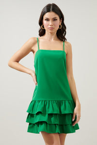 Ruffle Layer Resort Mini Dress