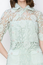 Load image into Gallery viewer, Guipure Lace Floral Crochet Matching Set