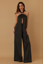 Load image into Gallery viewer, Polka Dot Halter Jumpsuit