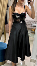 Load image into Gallery viewer, Metallic Floral Mesh Bustier