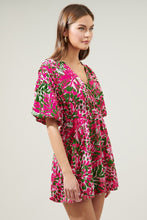 Load image into Gallery viewer, Cienega Floral Woodstock Bubble Mini Dress