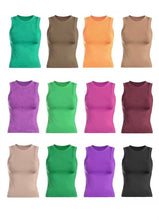 Load image into Gallery viewer, Basic Scoop Cami Top