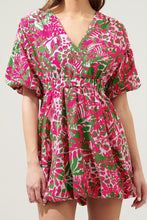 Load image into Gallery viewer, Cienega Floral Woodstock Bubble Mini Dress