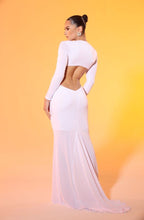 Load image into Gallery viewer, Low v neck cut out ity maxi dress