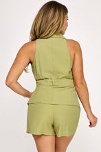 Load image into Gallery viewer, Olive Safari Romper
