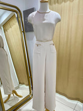 Load image into Gallery viewer, GRACIA- Chain Details Top and Pant Set