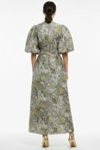 Load image into Gallery viewer, Brocade Button Down Maxi Dress