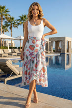 Load image into Gallery viewer, Tropical Shells Wrap Around Skirt