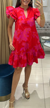 Load image into Gallery viewer, Maylene Floral Ruffle Shift Dress