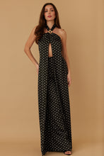 Load image into Gallery viewer, Polka Dot Halter Jumpsuit