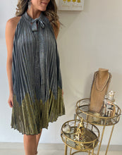 Load image into Gallery viewer, GRACIA-Ombre Metallic Dress