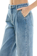 Load image into Gallery viewer, Basic Every day  Wide Leg Jeans