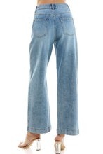 Load image into Gallery viewer, Basic Every day  Wide Leg Jeans