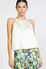 Load image into Gallery viewer, Bubble Hem Halter Neck Blouse