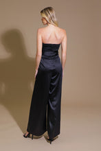 Load image into Gallery viewer, Ruched Strapless Jumpsuit