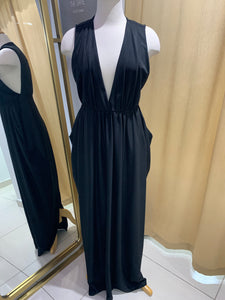 Side Ruched Maxi Dress